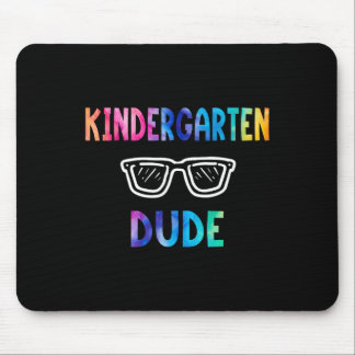 Lustige Kinder Regenbogen Zurück zur Schule Hallo Mousepad