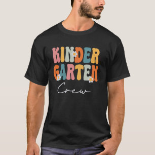 Lustige Kindergarten-Crew Groovy Back to School Cu T-Shirt