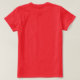Lustige Kindergarten-Schullehrer-Anerkennung T-Shirt (Design Rückseite)