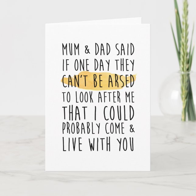 lustige Kinderkarte Karte (Vorderseite)