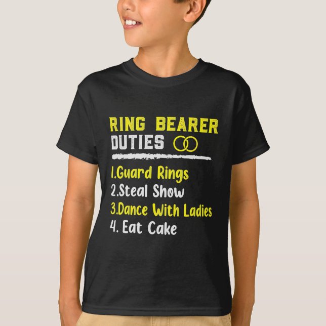 lustige Klingeltänzerinnen Wortart Hochzeit T-Shirt (Vorderseite)