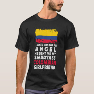 Lustige Klugscheißerin Kolumbianische Freundin Kol T-Shirt