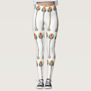 Lustige Knochen-Leggings Leggings