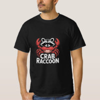 Lustige Krabben-Waschbär-Hybrid-Tier Cute Meer
