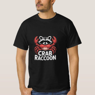 Lustige Krabben-Waschbär-Hybrid-Tier Cute Meer T-Shirt