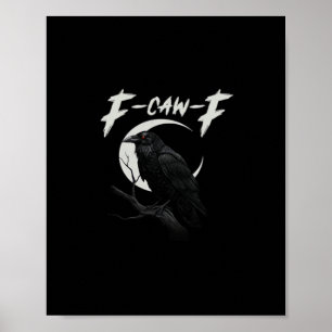 Lustige Krähe Wesentlich Kreativ Locker Poster