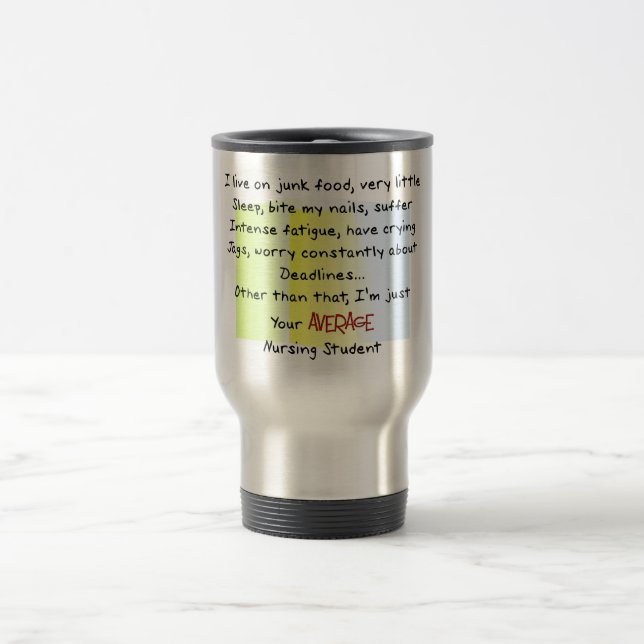 Lustige Krankenpflege-Studenten-Geschenke Reisebecher (Mittel)