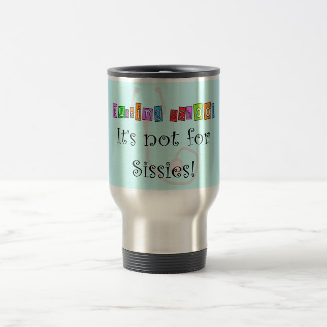 Lustige Krankenpflege-Studenten-Geschenke Reisebecher (Mittel)
