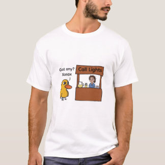 Lustige Krankenpfleger-Anruflampen und Xanax-Schic T-Shirt
