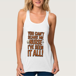 Lustige Krankenschwester Hat Alles Gesehen Vintage Tank Top