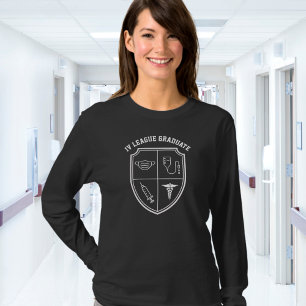 Lustige Krankenschwester I.V. Liga T-Shirt