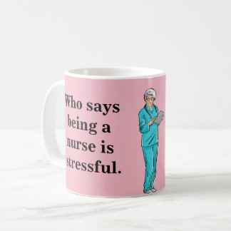 Lustige Krankenschwester-Kaffee-Tasse Kaffeetasse