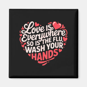 Lustige Krankenschwester Liebe ist überall ist die Magnet