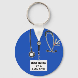 Lustige Krankenschwester Schlüsselanhänger