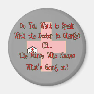 Lustige Krankenschwester-T - Shirts und Geschenke Magnet