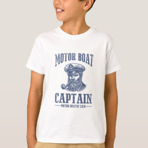Lustige Kreuzfahrt-Shirts für Männer Motorboot-Kap T-Shirt