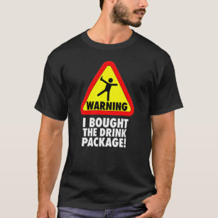 Lustige Kreuzfahrt-Warnung kaufte ich das T-Shirt