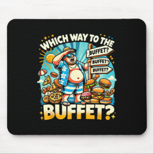 Lustige Kreuzfahrt Welche Richtung Zum Buffet Kreu Mousepad