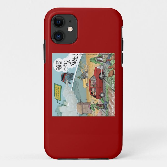 Lustige Krokodil-Farm iPhone 5/5S Hülle (Rückseite)