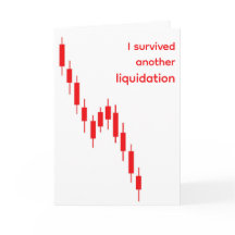 Lustige Krypto "Ich habe eine weitere Liquidation