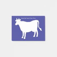 Lustige Kuh "ist hier blaues Monogramm der MOO"