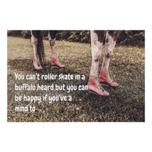 Lustige Kuh memes mit niedlichen Bildern mit Poster