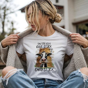 Lustige Kuh Sarkasmus T-Shirt