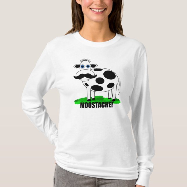 lustige Kuh T-Shirt (Vorderseite)