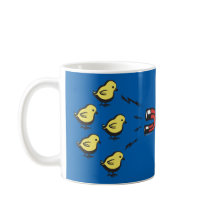 LUSTIGE KÜKEN-MAGNET-TASSE