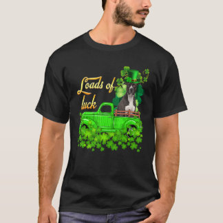 Lustige Ladungen Glück LKW American Pit Bull St Pa T-Shirt