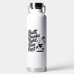 Lustige Läufer-Sportflasche  Trinkflasche