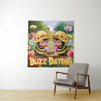 Lustige Launische Bienen Summen Beim Dating