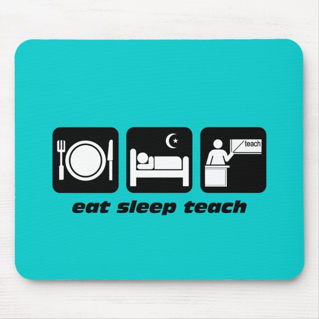 Lustige Lehrer Mousepad (Vorne)