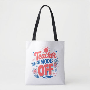 Lustige Lehrer Sommer Zitat Tasche