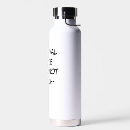 Lustige Lehrkraft-Wasserflasche Trinkflasche