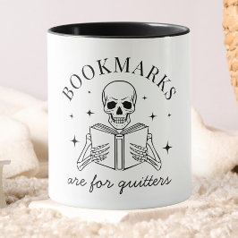 Lustige Lesezeichen sind für Aufgeber Bücherliebha Tasse