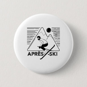 Lustige Liebe Apres Ski - Großartiges Geschenk für Button