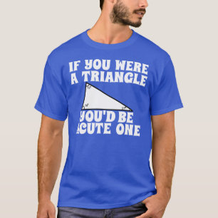 Lustige Lieferwagen-Linie: Dreieck T-Shirt
