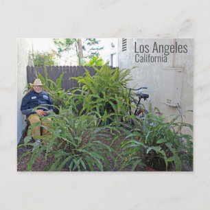 Lustige Los Angeles Postkarte! Postkarte
