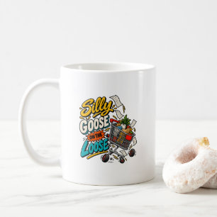 Lustige lose Karre auf freiem Fuß Chaos Kaffeetasse