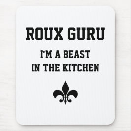 Lustige Louisiana Mausunterlage Mehlschwitze-Gurus Mousepad