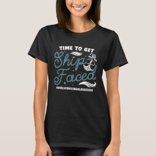 Lustige Mädchen auf Alaska-Kreuzfahrt 2026 Alaska  T-Shirt