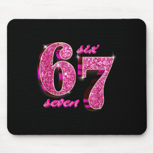 Lustige Mädchen Nk Coquette 67 Sechs Sieben Meme G Mousepad