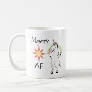 Lustige majestätische AF-Kaffee-Tasse Kaffeetasse