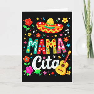 Lustige Mamacita Cinco De Mayo Blume Mexikanische  Karte