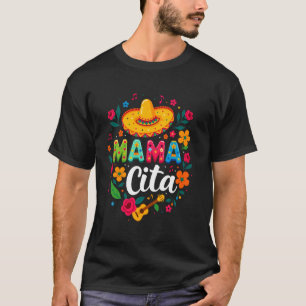 Lustige Mamacita Cinco De Mayo Blume Mexikanische T-Shirt