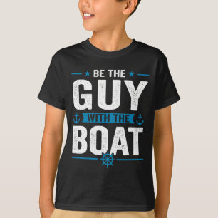 Lustige Männer sind der Typ mit dem Bootsbesitzer T-Shirt