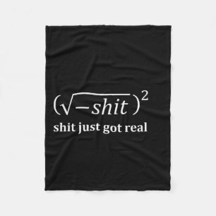 Lustige Mathe ist jetzt echt, Lustige Mathe-Gleich Fleecedecke