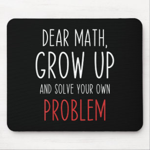 Lustige Mathe-Zitate Lieber Mathe-Lehrer Schüler-M Mousepad