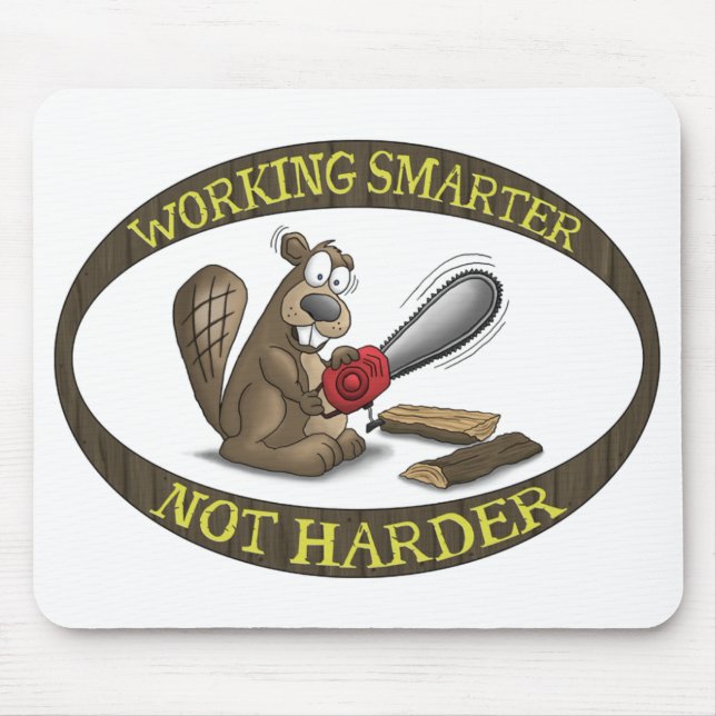 Lustige Mausunterlage: Arbeitendes intelligenteres Mousepad (Vorne)